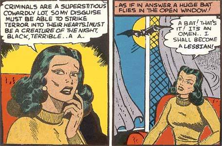 The origin of Batwoman